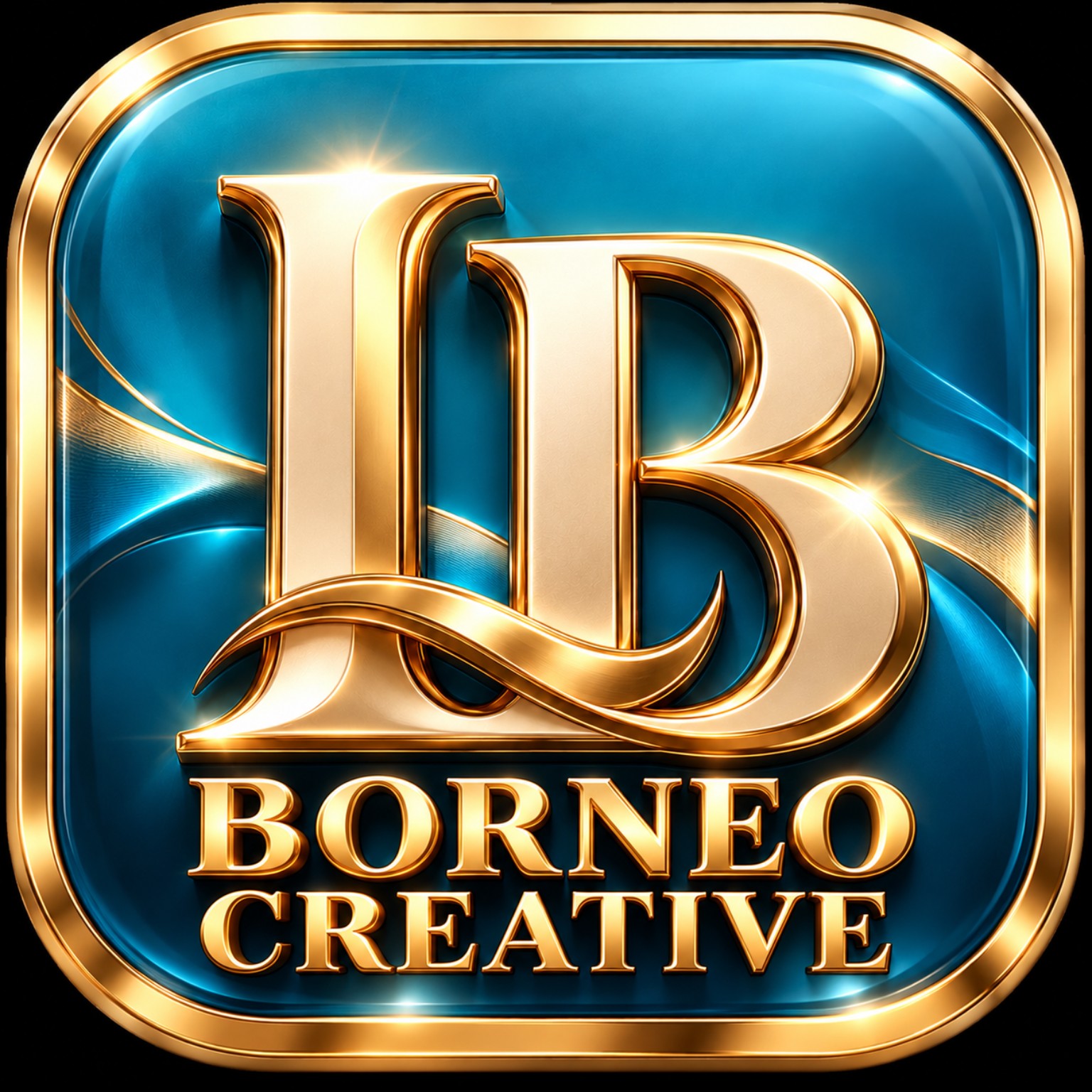 Logo asal LB BORNEO CREATIVE